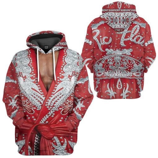 Gearhumans Custom Ric Flair Apparel 4 Custom Ric Flair Apparel GM24907 3D Custom Fleece Hoodies