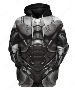 Custom Robocop Apparel HD-TT1191920 3D Custom Fleece Hoodies Hoodie S 
