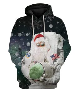 Custom Santa Claus Apparel HD-AT2981920 3D Custom Fleece Hoodies Hoodie S 