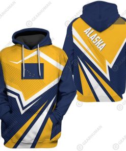 Custom T-shirt - Hoodies Alaska HD-GH22021 3D Custom Fleece Hoodies Hoodie S