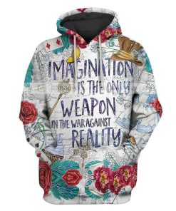 Custom T-shirt - Hoodies Alice in Wonderland - Imagination Apparel HD-GH20850 3D Custom Fleece Hoodies Hoodie S 