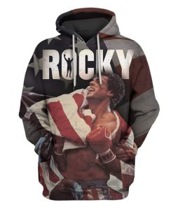Custom T-shirt - Hoodies American Dreams Rocky Apparel HD-GH20675 3D Custom Fleece Hoodies Hoodie S 
