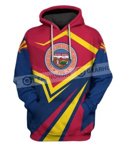 Custom T-shirt - Hoodies Arizona Apparel HD-GH20908 3D Custom Fleece Hoodies Hoodie S 