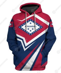 Custom T-shirt - Hoodies Arkansas HD-GH22011 3D Custom Fleece Hoodies Hoodie S 