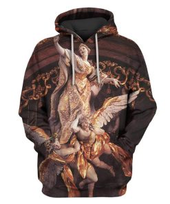 Custom T-shirt - Hoodies Assumption of the Virgin by Egid Quirin Asam Apparel HD-GH20575 3D Custom Fleece Hoodies Hoodie S 