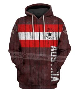 Custom T-shirt - Hoodies Austria Apparel HD-GH20822 3D Custom Fleece Hoodies Hoodie S 