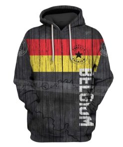 Custom T-shirt - Hoodies Belgium Apparel HD-GH20817 3D Custom Fleece Hoodies Hoodie S 