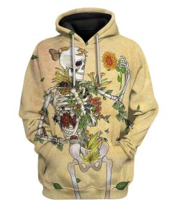 Custom T-shirt - Hoodies Bones and Botany HD-GH0281914 3D Custom Fleece Hoodies Hoodie S 