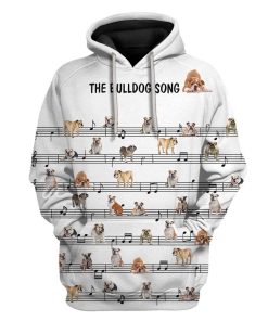 Custom T-shirt - Hoodies Bull Dog HD-GH0281901 3D Custom Fleece Hoodies Hoodie S 