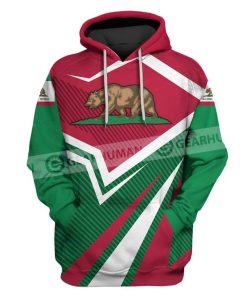 Custom T-shirt - Hoodies California Apparel HD-GH20900 3D Custom Fleece Hoodies Hoodie S 