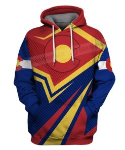 Custom T-shirt - Hoodies Colorado Apparel HD-GH201001 3D Custom Fleece Hoodies 