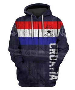 Custom T-shirt - Hoodies Croatia Apparel HD-GH20819 3D Custom Fleece Hoodies Hoodie S 
