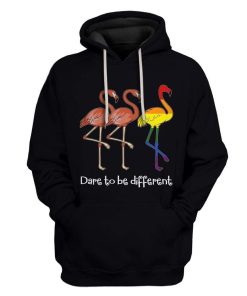 Custom T-shirt - Hoodies Dare To Be Different HD-GH21036 3D Custom Fleece Hoodies Hoodie S