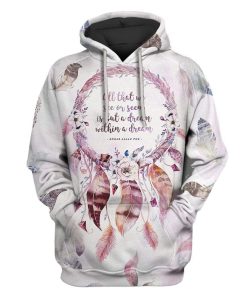 Custom T-shirt - Hoodies Dreamcatcher Apparel HD-GH20799 3D Custom Fleece Hoodies Hoodie S 