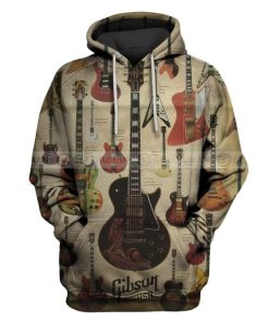 Custom T-shirt - Hoodies Electric Guitars Apparel HD-GH201006 3D Custom Fleece Hoodies Hoodie S 