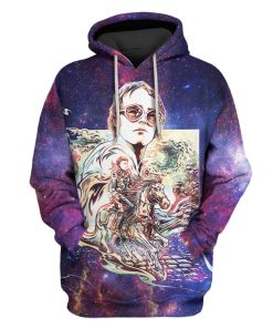 Custom T-shirt - Hoodies elton john Apparel HD-GH20554 3D Custom Fleece Hoodies Hoodie S 