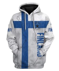 Custom T-shirt - Hoodies Finland Apparel HD-GH20825 3D Custom Fleece Hoodies Hoodie S