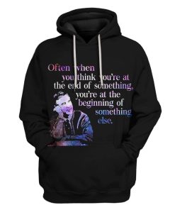Custom T-shirt - Hoodies Fred Rogers Quotes HD-GH21061 3D Custom Fleece Hoodies Hoodie S 