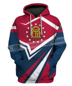 Custom T-shirt - Hoodies Georgia Apparel HD-GH201003 3D Custom Fleece Hoodies Hoodie S