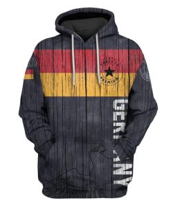 Custom T-shirt - Hoodies Germany flag Apparel HD-GH20687 3D Custom Fleece Hoodies Hoodie S 