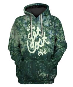 Custom T-shirt - Hoodies Get Lost Apparel HD-GH20788 3D Custom Fleece Hoodies Hoodie S 