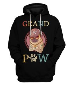 Custom T-shirt - Hoodies Grand Paw HD-GH3071923 3D Custom Fleece Hoodies Hoodie S 