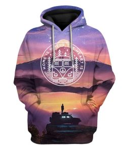 Custom T-shirt - Hoodies Home is where the heart is Apparel HD-GH20827 3D Custom Fleece Hoodies Hoodie S 