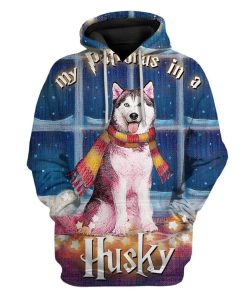 Custom T-shirt - Hoodies Husky HD-GH3171903 3D Custom Fleece Hoodies Hoodie S 