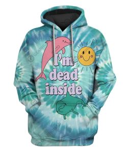 Custom T-shirt - Hoodies I Am Dead Inside HD-GH21051 3D Custom Fleece Hoodies Hoodie S
