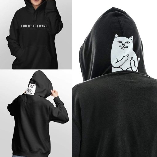 Custom T-shirt - Hoodies I do what I what HD-GH21030 3D Custom Fleece Hoodies Hoodie S