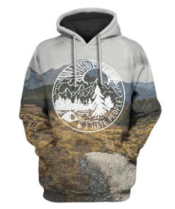 Custom T-shirt - Hoodies I Hate People Apparel HD-GH20780 3D Custom Fleece Hoodies Hoodie S 
