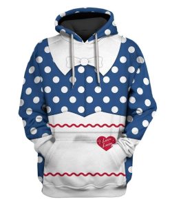 Custom T-shirt - Hoodies I love Lucy Apparel HD-GH20694 3D Custom Fleece Hoodies Hoodie S 