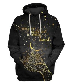 Custom T-shirt - Hoodies I would not could not be broken Apparel HD-GH20796 3D Custom Fleece Hoodies Hoodie S 