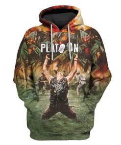 Custom T-shirt - Hoodies Key Art Platoon Apparel HD-GH20715 3D Custom Fleece Hoodies Hoodie S 