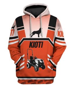 Custom T-shirt - Hoodies Kioti Apparel HD-GH20534 3D Custom Fleece Hoodies Hoodie S 