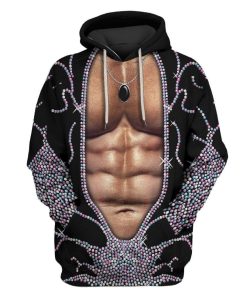 Custom T-shirt - Hoodies KISS - Starchild Costume Apparel HD-GH20519 3D Custom Fleece Hoodies Hoodie S 