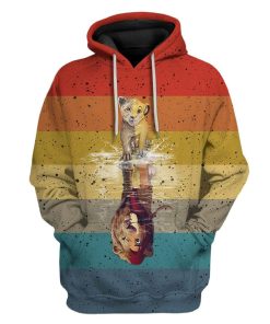 Custom T-shirt - Hoodies Lion King HD-GH1081902 3D Custom Fleece Hoodies Hoodie S 