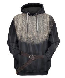 Custom T-shirt - Hoodies Lord Of The Rings Galdalf The Grey Costume Apparel HD-GH20523 3D Custom Fleece Hoodies Hoodie S 