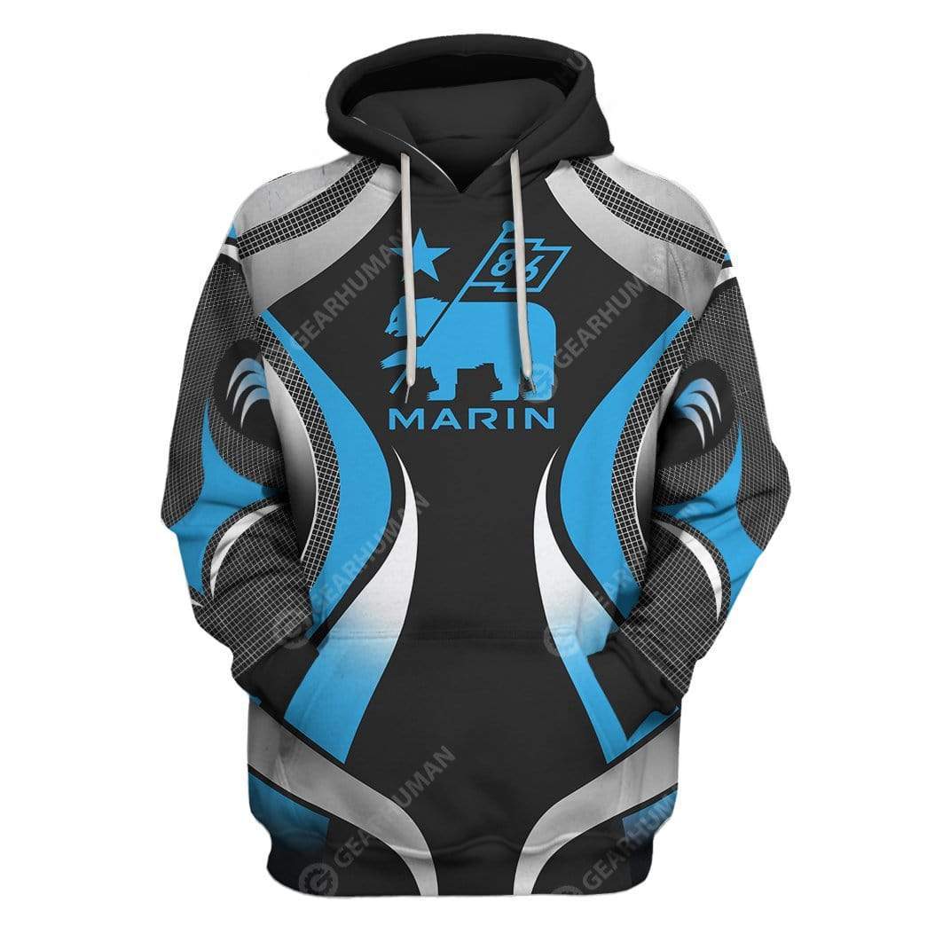 Gearhumans Custom T-shirt - Hoodies Marin Apparel 1 Custom T-shirt - Hoodies Marin Apparel HD-GH201011 3D Custom Fleece Hoodies Hoodie S
