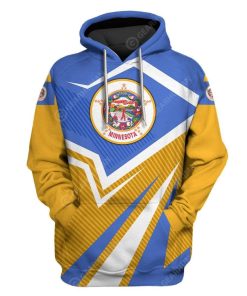 Custom T-shirt - Hoodies Minnesota HD-GH22000 3D Custom Fleece Hoodies Hoodie S 