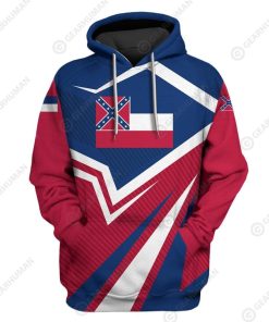Custom T-shirt - Hoodies Mississippi HD-GH22012 3D Custom Fleece Hoodies Hoodie S 