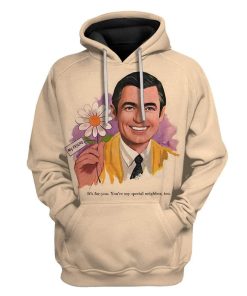 Custom T-shirt - Hoodies Mister Rogers' Neighborhood HD-GH21060 3D Custom Fleece Hoodies Hoodie S 