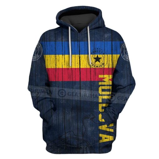 Custom T-shirt - Hoodies Moldova Apparel HD-GH20816 3D Custom Fleece Hoodies Hoodie S