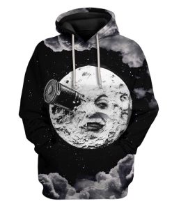 Custom T-shirt - Hoodies Moon HD-GH0281912 3D Custom Fleece Hoodies Hoodie S 