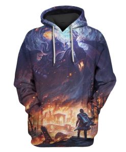 Custom T-shirt - Hoodies Morgoth and the Silmarils Apparel HD-GH20538 3D Custom Fleece Hoodies Hoodie S 