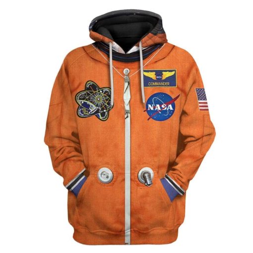 Custom T-shirt - Hoodies Nasa HD-GH0781908 3D Custom Fleece Hoodies Hoodie S