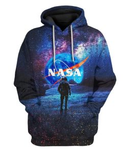 Custom T-shirt - Hoodies Nasa HD-GH21110 3D Custom Fleece Hoodies Hoodie S 