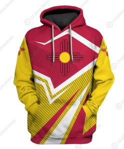 Custom T-shirt - Hoodies New Mexico HD-GH22014 3D Custom Fleece Hoodies Hoodie S 
