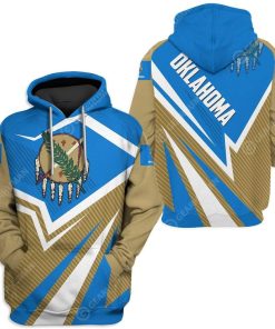 Custom T-shirt - Hoodies Oklahoma HD-GH22007 3D Custom Fleece Hoodies Hoodie S 