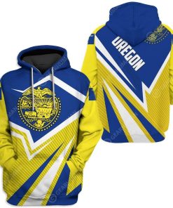 Custom T-shirt - Hoodies Oregon HD-GH22005 3D Custom Fleece Hoodies Hoodie S 